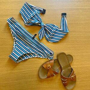 lisa marie fernandez bandeau bikini set